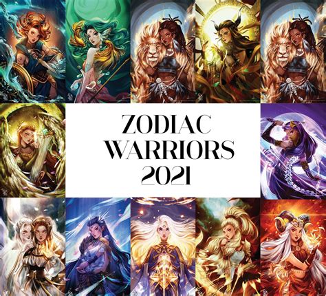 Full Set Photo Prints Zodiac Warriors 2021 Roy The Art Etsy Uk