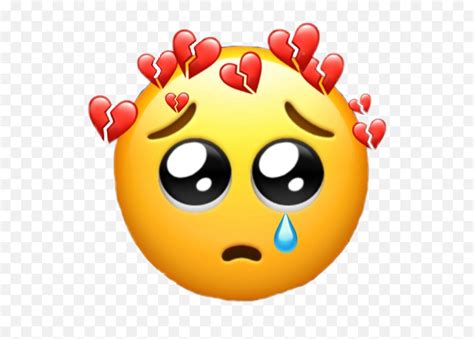 Whatsapp Broken Heart Sad Emoji Crying Sad Emoji Png Whatsapp New