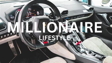 Millionaire Luxury Lifestyle Motivation and Visualization - Millionaire