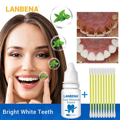 Teeth Whitening Essence Powder Deep Cleaning Oral Hygiene Serum Remove