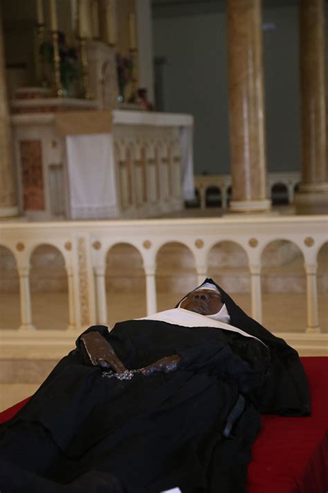 nun s incorruptible remains highlight rich heritage of black catholics in u s say experts