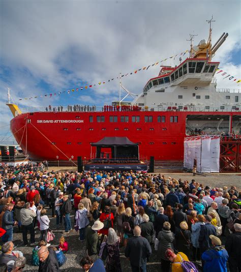 Uks New Flagship Polar Research Vessel Officially Named Sir David