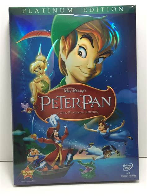 Brand New Peter Pan Dvd 2007 2 Disc Set Platinum Edition M28