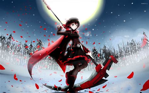 Ruby Rose Rwby Wallpaper Anime Wallpapers 33136 Mobile Legend Hd