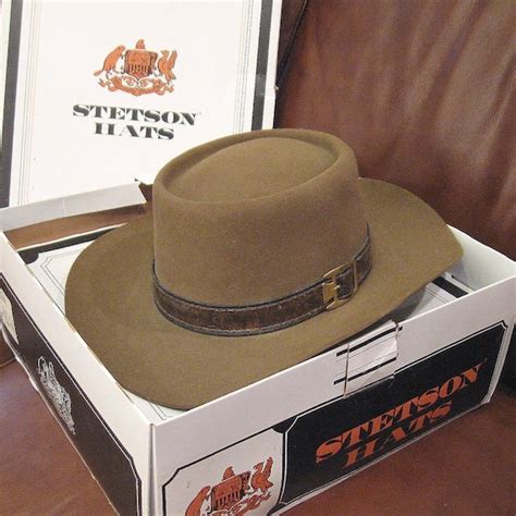 Stetson Cowboy Hat 4x Beaver Chocolate Brown 7 38