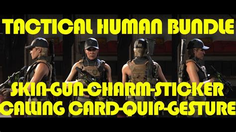 Tactical Human Bundle Charly Call Of Duty Modern Warfare Youtube