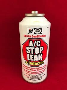 A small plumbing leak can quickly turn into a big nightmare. Genuine IDQ Auto Air Conditioning Stop Leak & Detector LDS ...