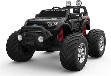 12v 10a Ford Ranger Licenced Monster Truck 4 Motors Kids Electric Ride