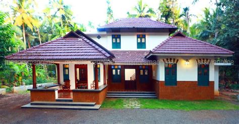 Traditional style homes in kerala. traditional-house-front-view | Traditional house, Kerala ...