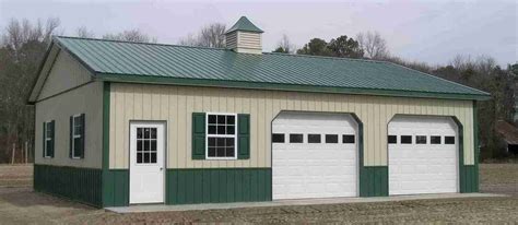 Pole Barn Garage Kits Metal Building Homes