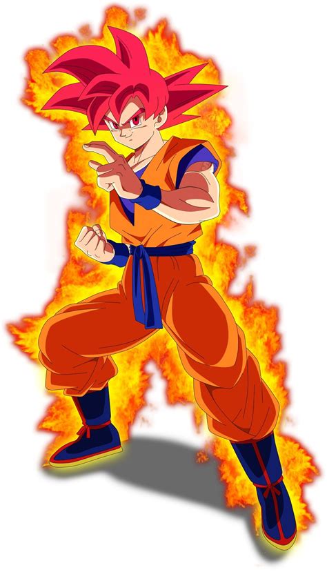 Goku Super Saiyajin Fase Dios Anime Dragon Ball Goku Anime Dragon