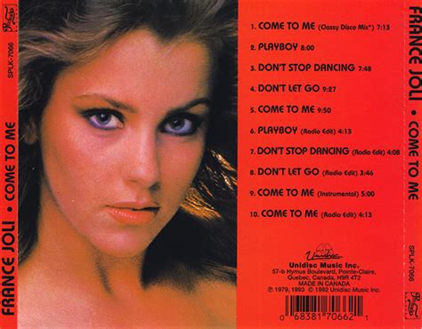 The ball will take place on at 8 p.m. MUSIC REWIND: France Joli - Come To Me (1979) [Remastered ...