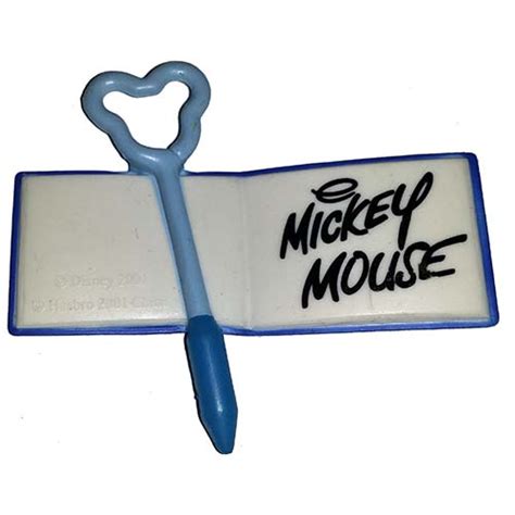 Disney Mr Potato Head Parts Mickey Mouse Autograph Book