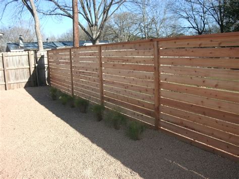 How To Build A Horizontal Wooden Fence Image To U