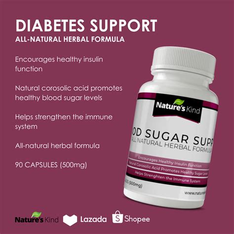 Diabetes Support Supplement With 5 Best Herbs For Diabetes Control