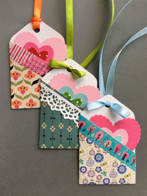Easy To Make Pocketed Gift Tags The Paper Heart Gift Tags Diy
