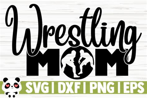 Wrestling Mom (Graphic) by CreativeDesignsLLC · Creative Fabrica