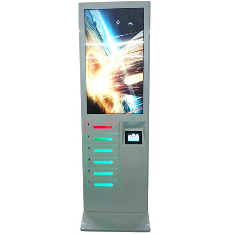 Wifi Cell Phone Charging Stations High Resolution Screen Lockable