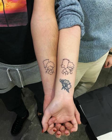 Share More Than 76 Bart And Lisa Sibling Tattoo Ineteachers