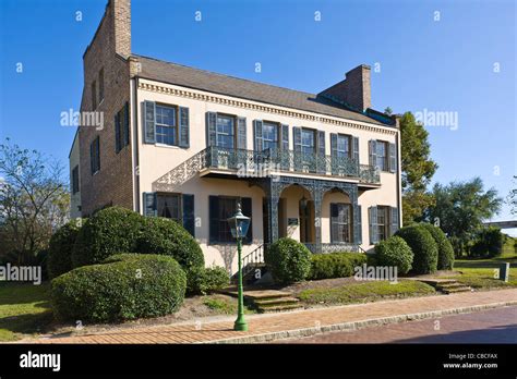 Historic Houses In Mobile Alabama Stock Photo Alamy