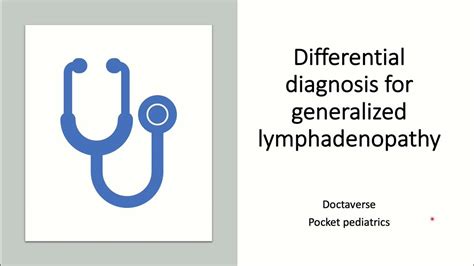 Differential Diagnosis Of Fever With Generalised Lymphadenopathy Youtube