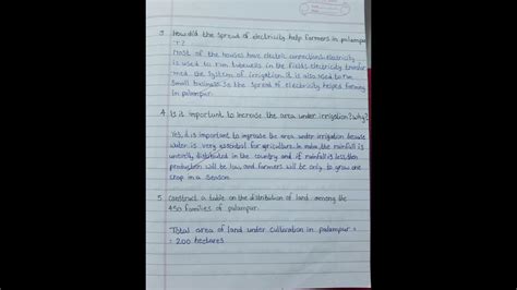 The Story Of Village Palampur Class 9th Short Questions And Answers
