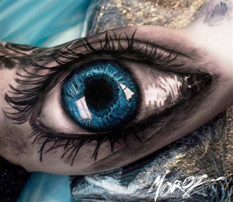 Blue Eye Tattoo By Alexey Moroz Post 22313