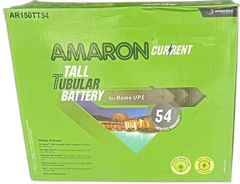 Amaron Current Tall Tubular Battery AR150TT54 150 Ah At Rs 13000 In