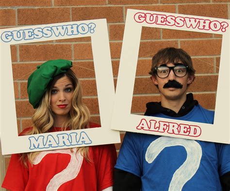 guess who characters halloween 2012 camo and couture couple halloween costumes easy halloween