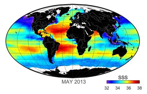 Nasa Salinity Aquariussmap Optimum Interpolation Maps Sea Surface