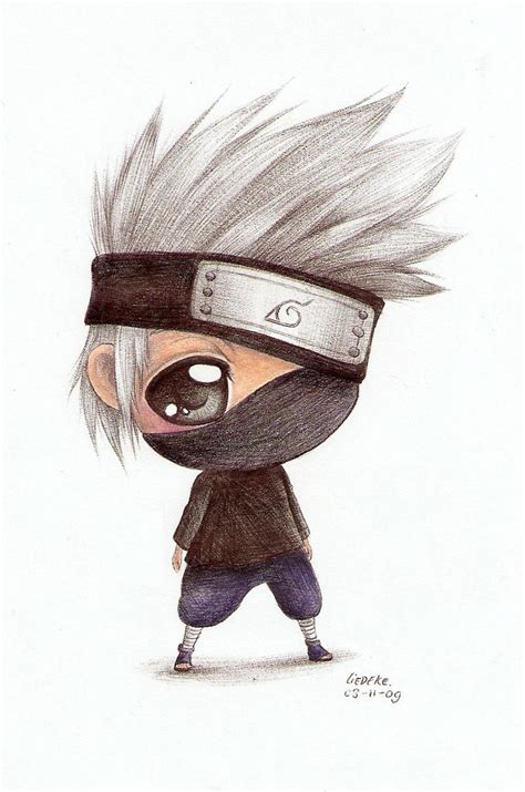 Kakashi Chibi By Liedeke On Deviantart