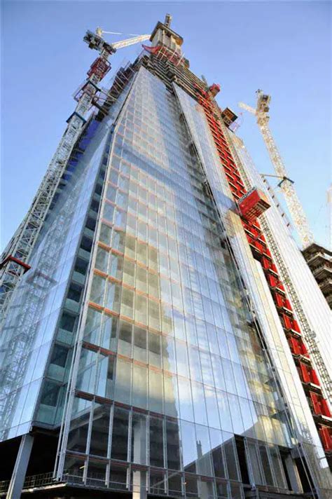 The Shard London Skyscraper Tower E Architect