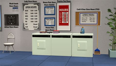 Store Hours Signs And Detergents Pictures For Your Laundrettes Store