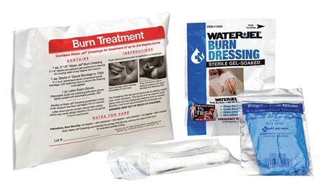 First Aid Only Burn Treatment Kit English Burn Kit 39p06171 070