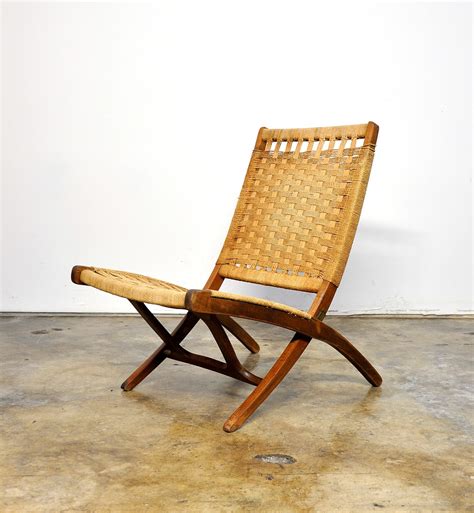 5 out of 5 stars (292) $ 344.00 free shipping favorite add to vintage hans wegner style rope rocking chair design eames mid century modern modernist sling moderne yugoslavia mcm divebackintime. SELECT MODERN: Hans Wegner Style Folding Rope Lounge or ...