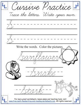 There's no denying that our handwriting worksheets help in all these areas while also serving as a great resource for improving. Cursive Writing Worksheets For Grade 1 Pdf - Free Worksheet