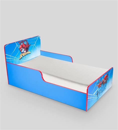 Buy Spiderman Theme Bed With Storage In Blue Colour At 19 Off By Yipi