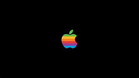 Retro Apple Logo 3840x2160 Rminimalwallpaper