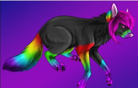 Adoptables Closed Rainbow Wolf Wattpad
