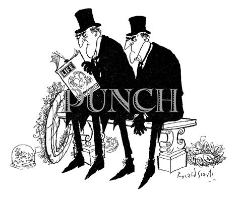 punch cartoons by ronald searle punch magazine cartoon archive