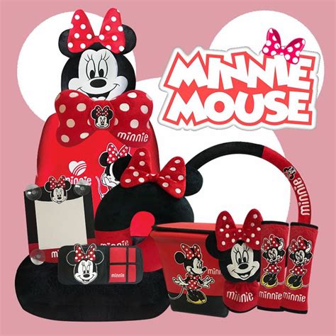 Disney Minnie Mouse Car Accessory Collection Accessories Licensed