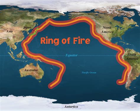 When plates smash together, it creates chains of volcanoes. Ring Of Fire: Gigantic Zone Of Frequent Earthquakes And ...