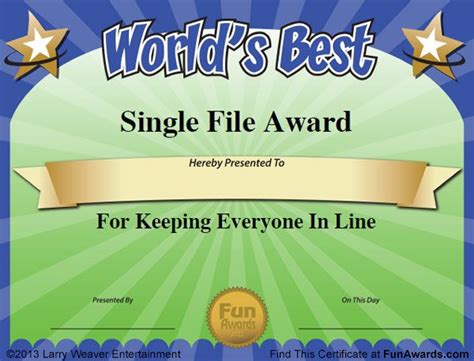 Funny Certificates For Employees Templates 3 Templates Example