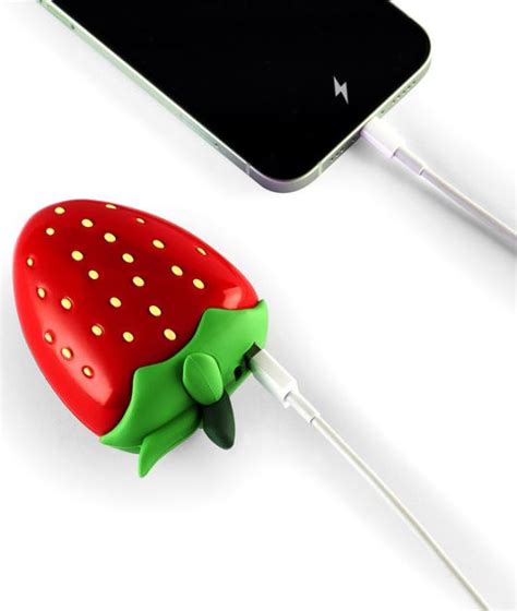Mojipower Strawberry Portable Charger By L10 Srl Barnes And Noble