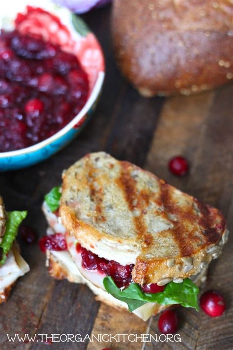 These ingredients are expertly layered into bread straight from the bakery to make our sandwiches. Leftover Turkey Sandwich with Cranberry Sauce | The ...