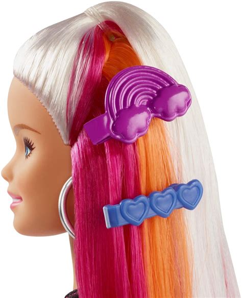 Buy Barbie Rainbow Sparkle Hair Doll Fxn96