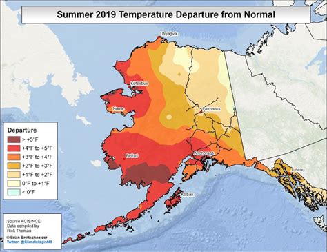 Hawaiis Warmest Summer On Record And Alaskas Second Warmest