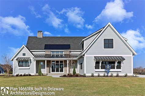 Modern Farmhouse Plan 14661rk Comes To Life In Delaware