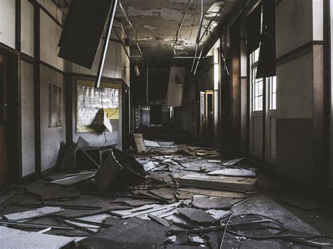 Abandoned School Hallway Photograph By Dylan Murphy Pixels