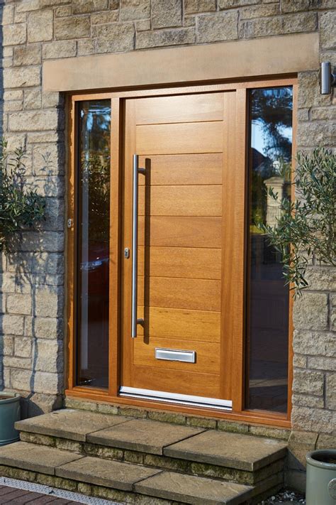 Contemporary Hand Crafted Timber Door Modern Entrance Door Modern